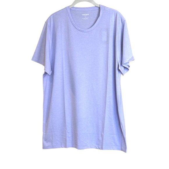 Bonobos Men's Crew Neck Tee Shirt Heather Grape Ice Slim Fit Size XL NWT - Picture 1 of 5